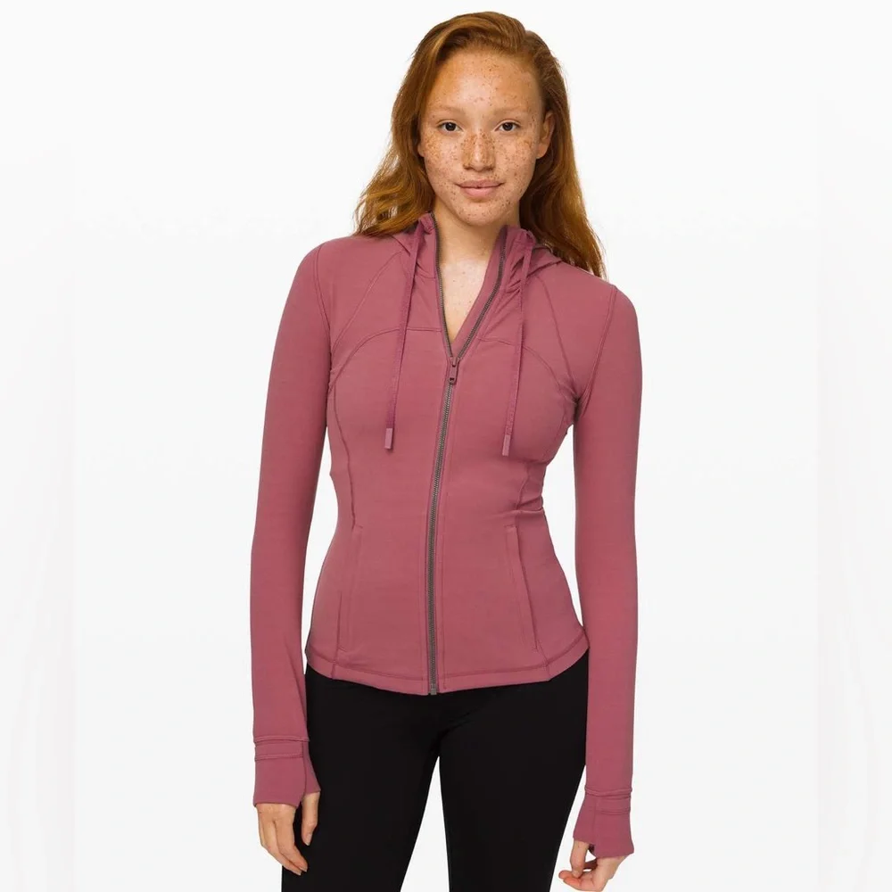 Lululemon Hooded Define Jacket Nulu Full Zip Activewear Hoodie Yoga Workout Gym